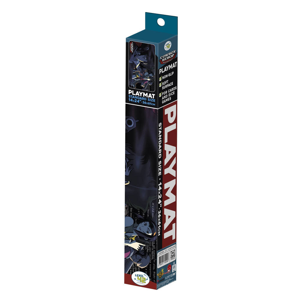 Cowboy Bebop Swordfish Team playmat, in its tube packaging