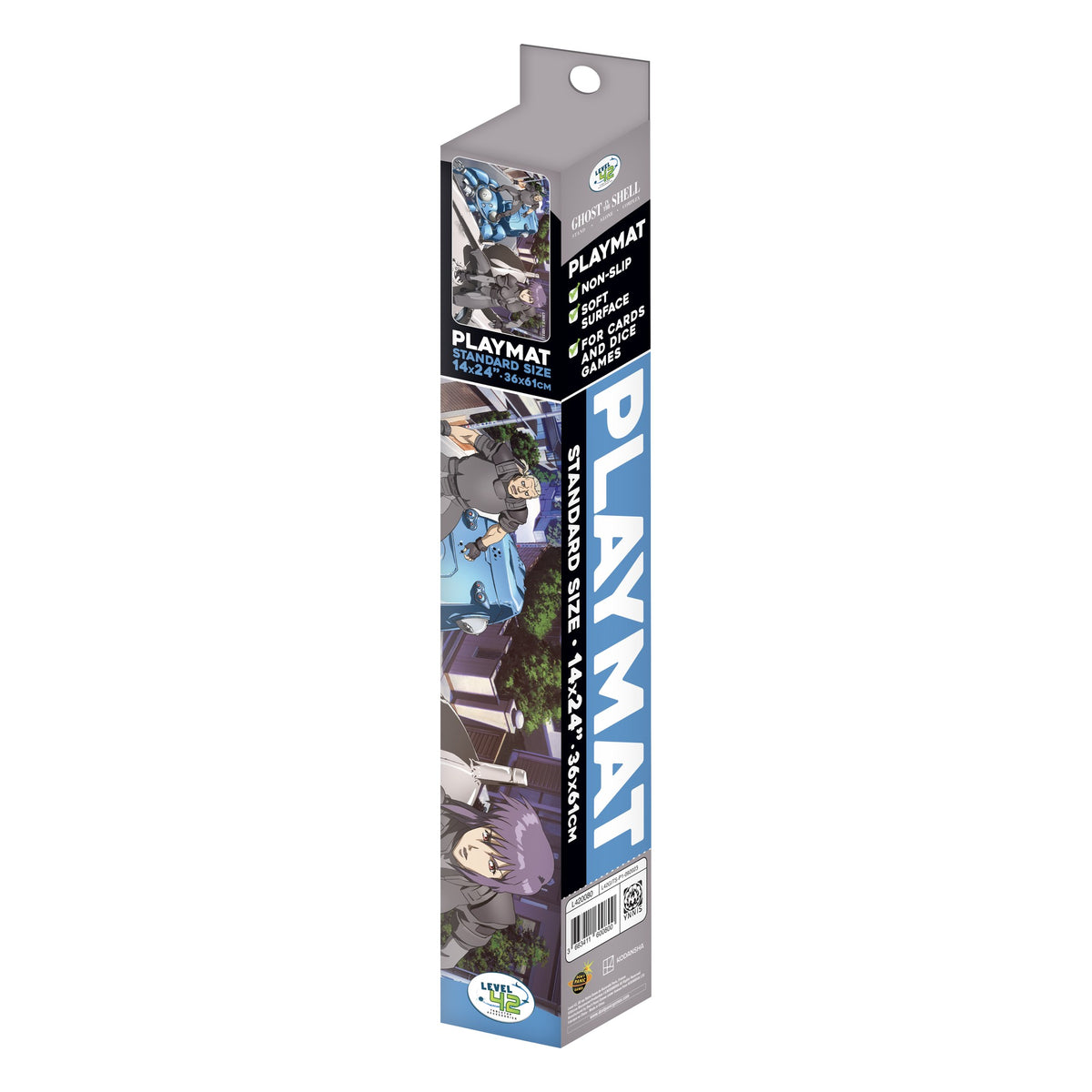 Ghost in the Shell Daylight Section 9 playmat, in its tube packaging
