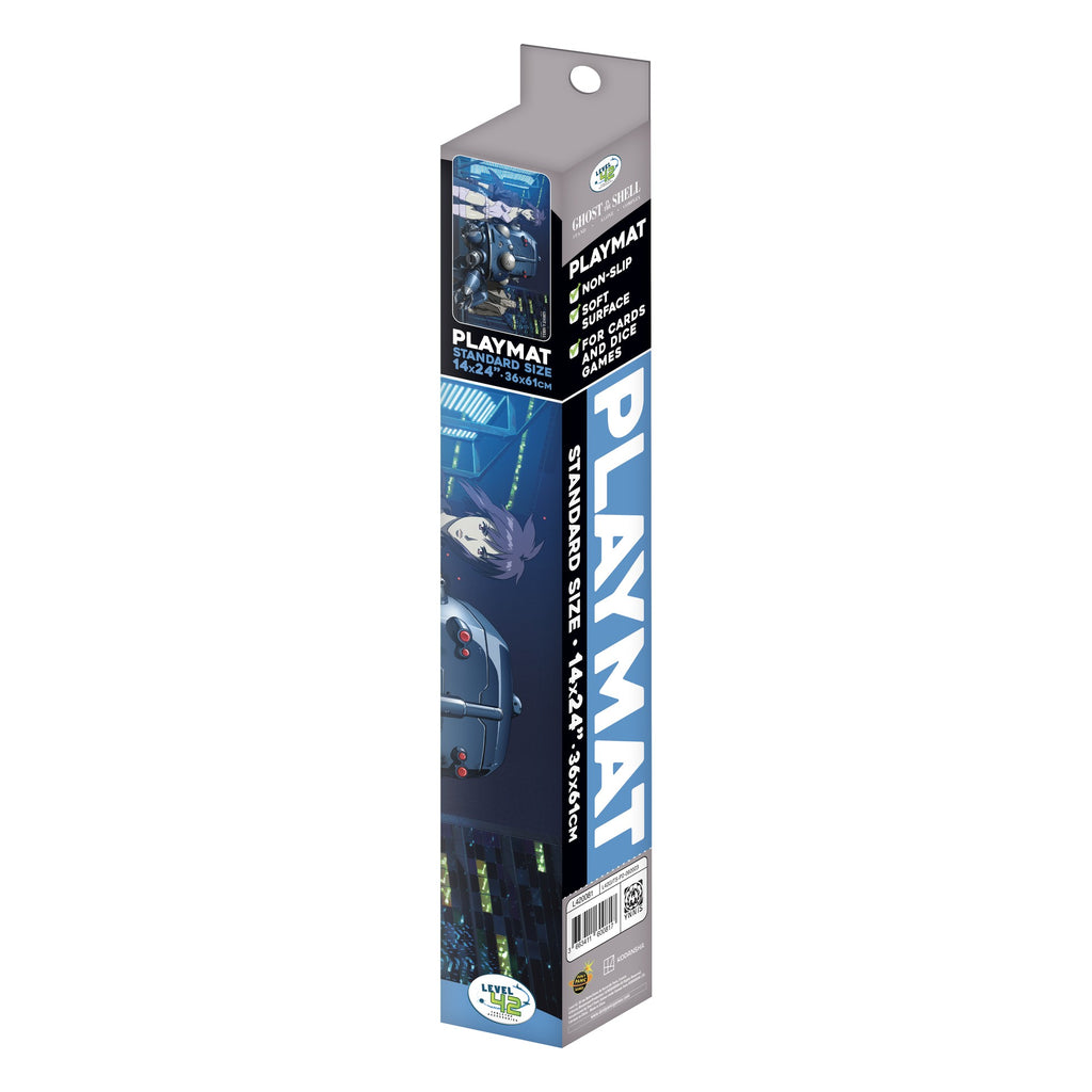 Ghost in the Shell Midnight Section 9 playmat, in its tube packaging