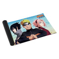 Naruto Shippuden Trio playmat, partly rolled