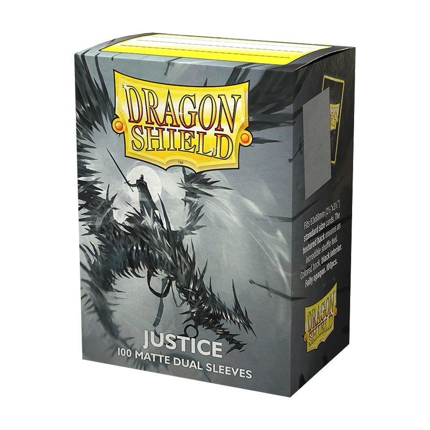 Dragon Shield Matte Dual Sleeves Justice, box of 100