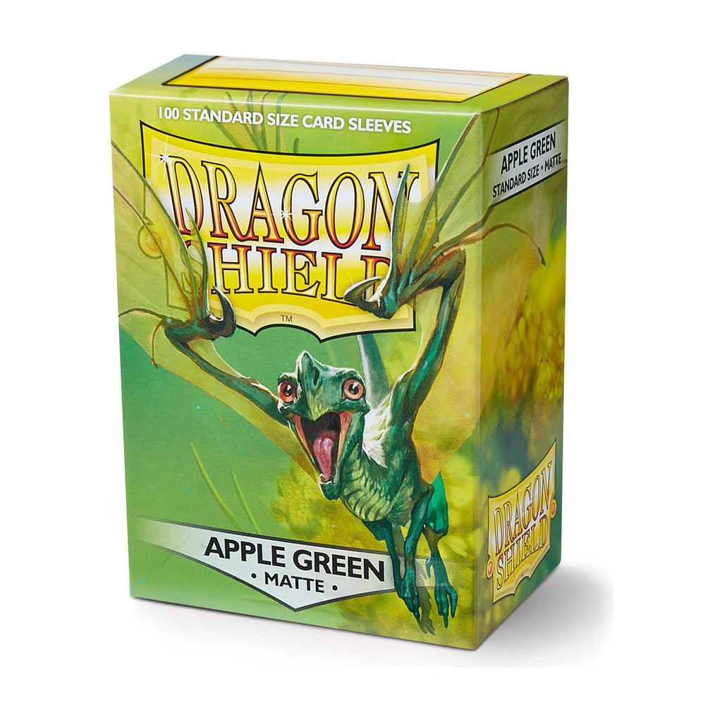 Dragon Shield Matte Sleeves Apple Green, box of 100