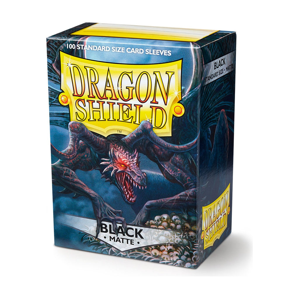 Dragon Shield Matte Sleeves Black, box of 100
