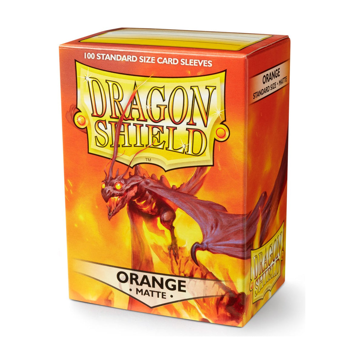 Dragon Shield Matte Sleeves Orange, box of 100
