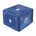 DOMARU Avatar: The Last Airbender Water deck box, closed, blue with the Water Tribe emblem