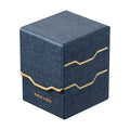 Gatherers’ Tavern DOMARU Armory Vertex 100+ deck box in Lazulite, closed