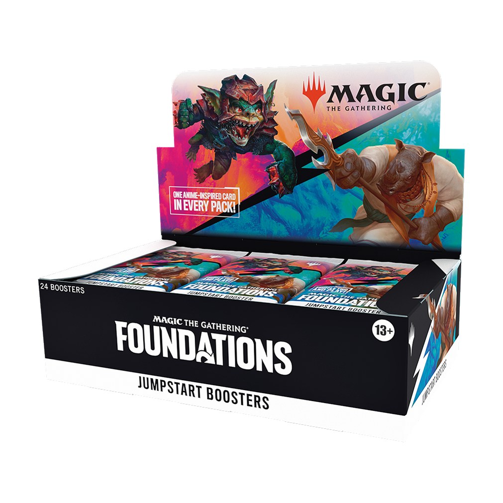 Magic: The Gathering Foundations Jumpstart booster box, 24 sealed packs