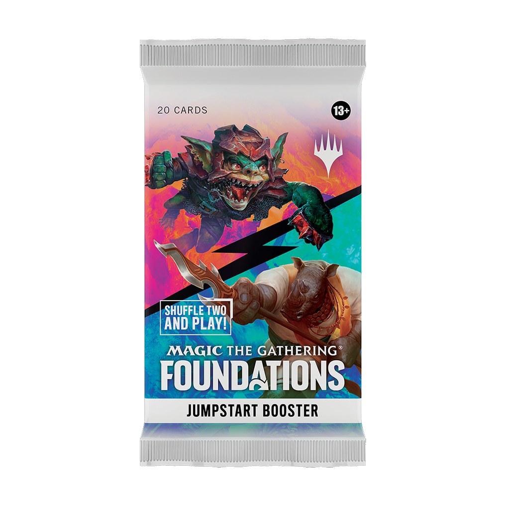 Magic: The Gathering Foundations Jumpstart booster pack, 20 cards