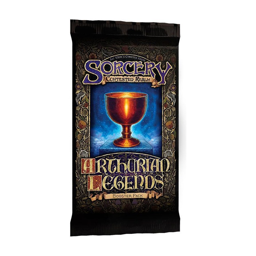 Sorcery Contested Realm Arthurian Legends booster pack, 15 cards
